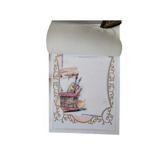 Greeting card art brush