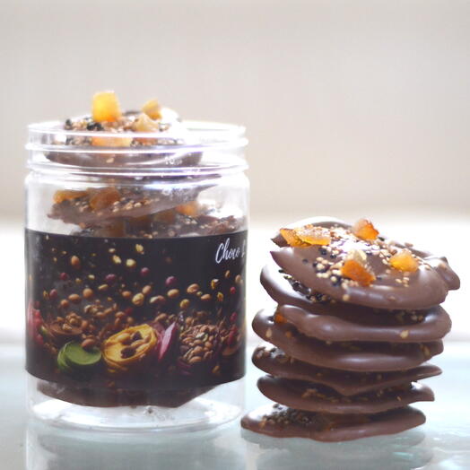 Шоколадные медианты Апельсиновый Хруст