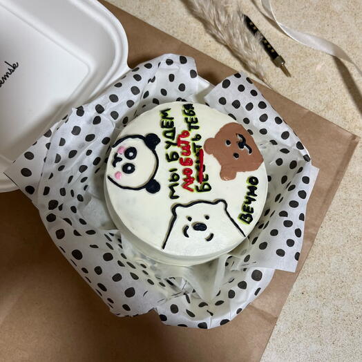 Bento cake bears