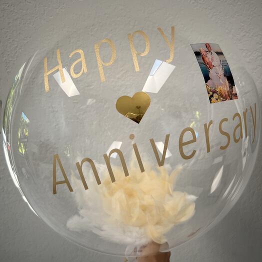 Balloon Bable personalized with your inscription and photo