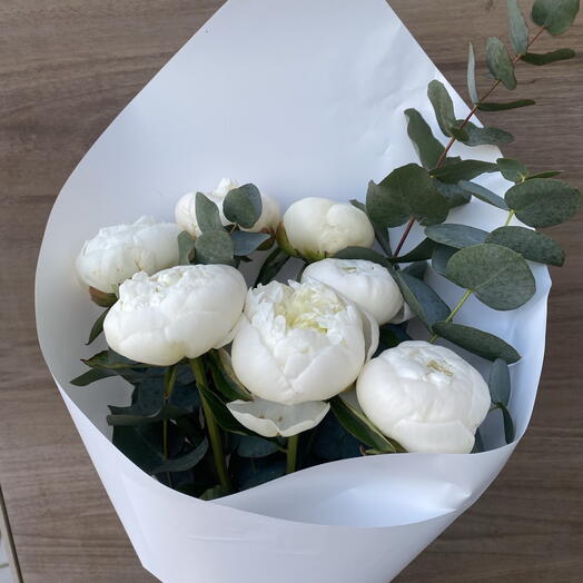 Белые пионы 1