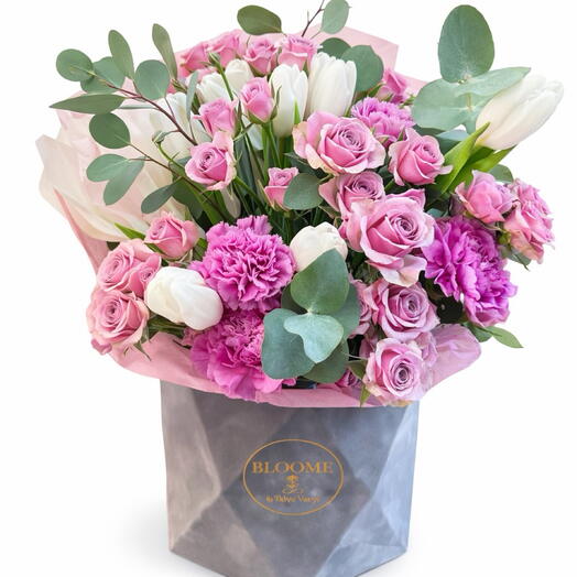 Pink Harmony Flower Arrangement