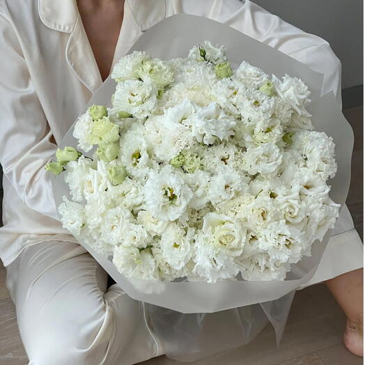 Lisianthus white 25