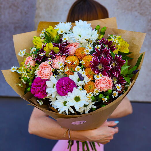 Букет луговых цветов 🌼