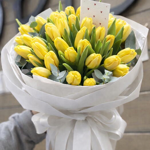 Yellow tulips - Spring collection