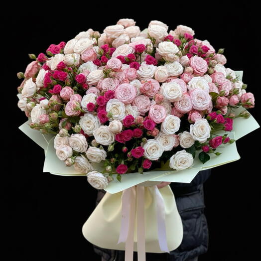 🌹 Керемет қоспа: 51 қызғылт   маджента спрей раушан