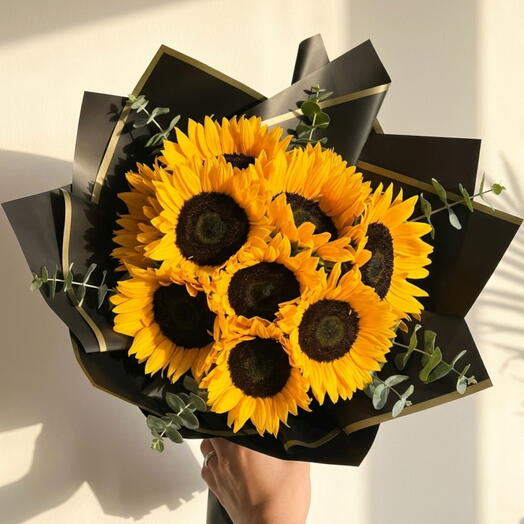 Ramo de 10 Girasoles