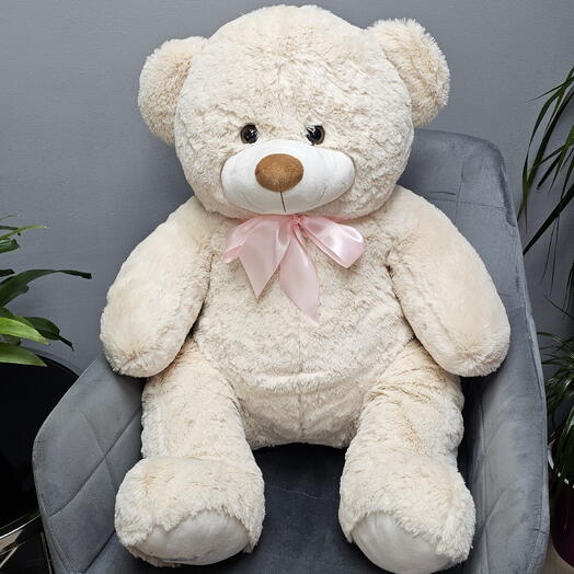 Мягкий медведь 80 см