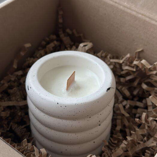 ☁️ Calm Cloud Soy Candle (Handmade)