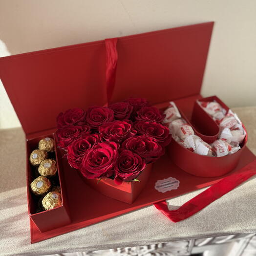 Flowers in box  „I ♥️you