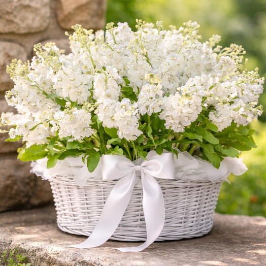 Matthiola basket