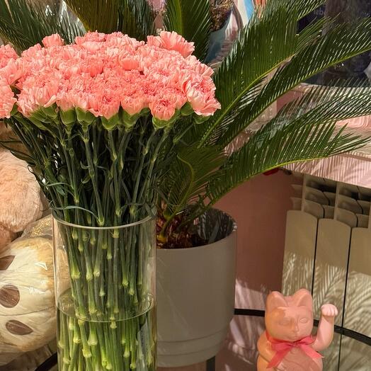 Bouquet di garofani rosa