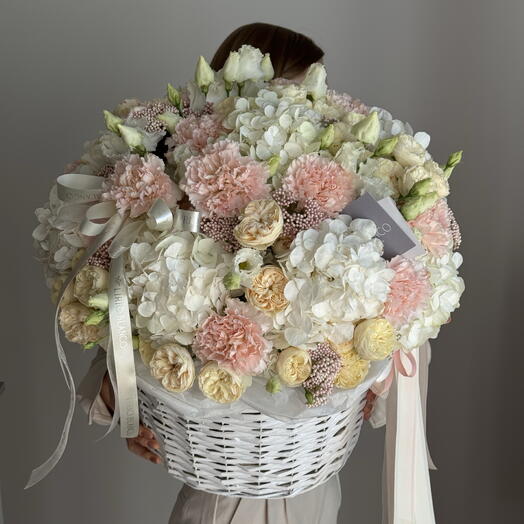 Cesta de flores