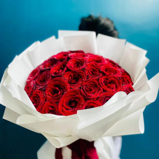 35 красных роз | 35 Red Roses Bouquet