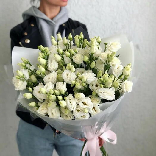 Bouquet with eustoma XS