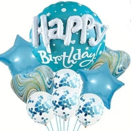 Happy Birthday Balloon Set 2