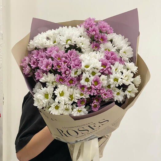 Bouquet chrysanthemums mix! Win Her heart at first sight :)