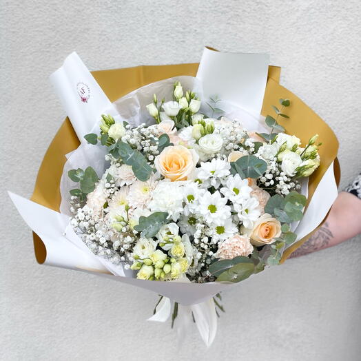 White mix bouquet