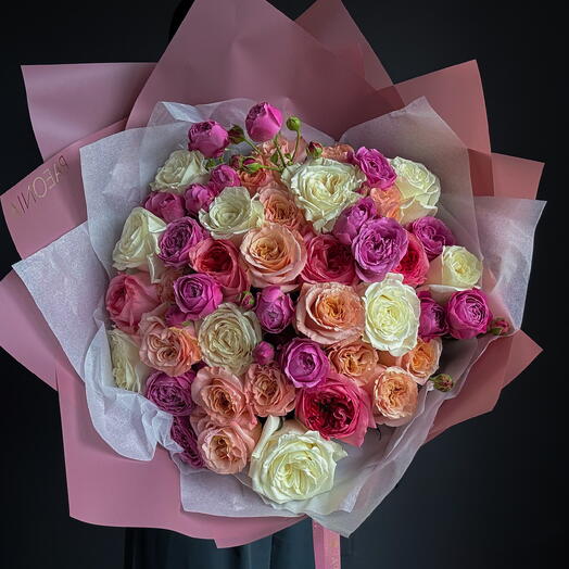 Rose Glow (mix peony roses)