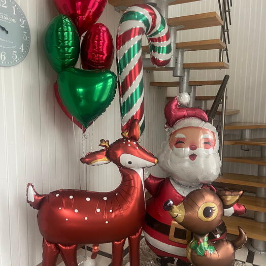 Новогодние олени