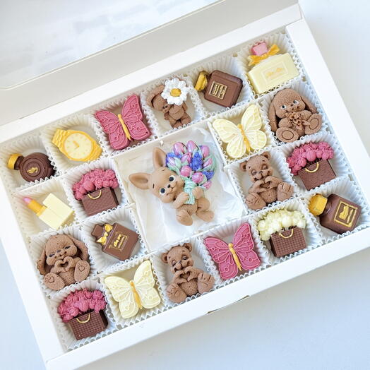 Czekoladowe słodycze cukierki