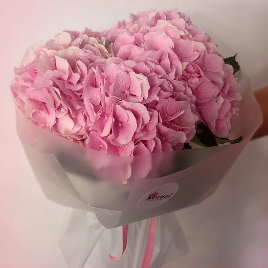 Pink Hydrangea Bouquet