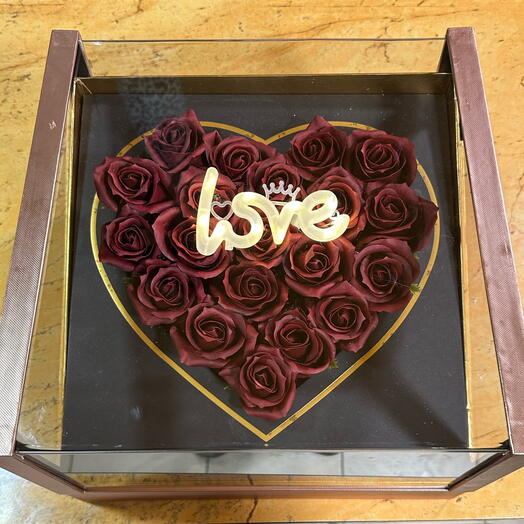 Be my Love rose box