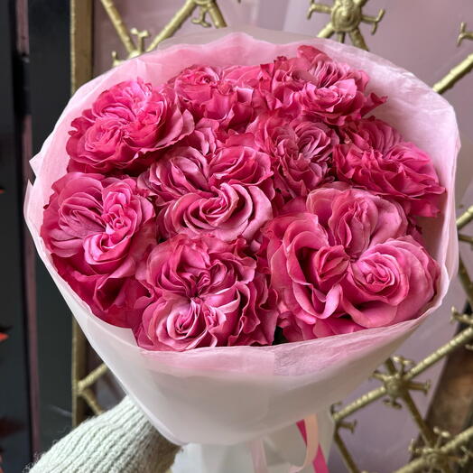 9 peony roses Country Blues