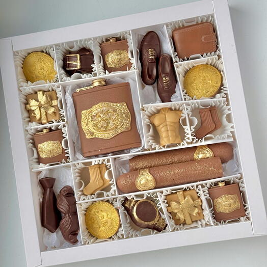 Pudełko czekoladek dla mężczyzny