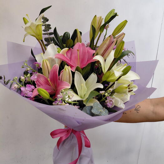 Ramo lirios combinados