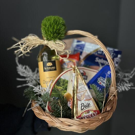 Basket of cheese
