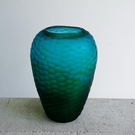 Vase caviar blue