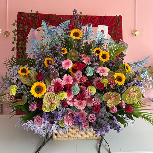 Peacock Giant Bouquet