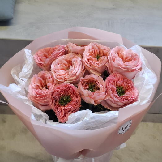 Mono bouquet roses Mandarin