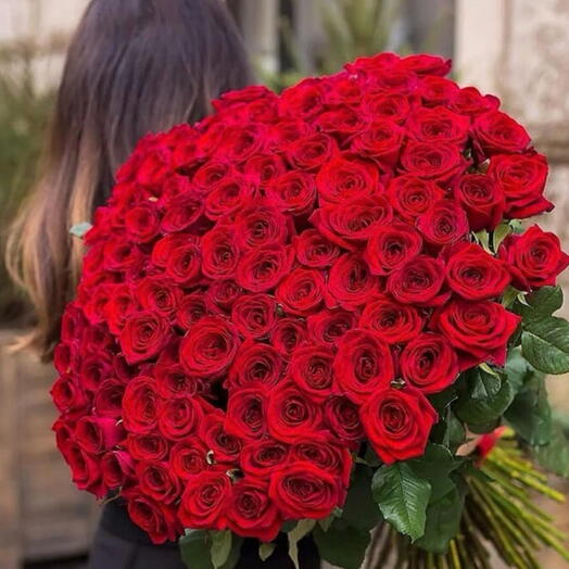 101 red rose