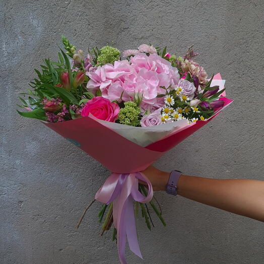Pink Punk Bouquet 🩷 – Bouquet in All Pink Tones | Roze buket u Beogradu