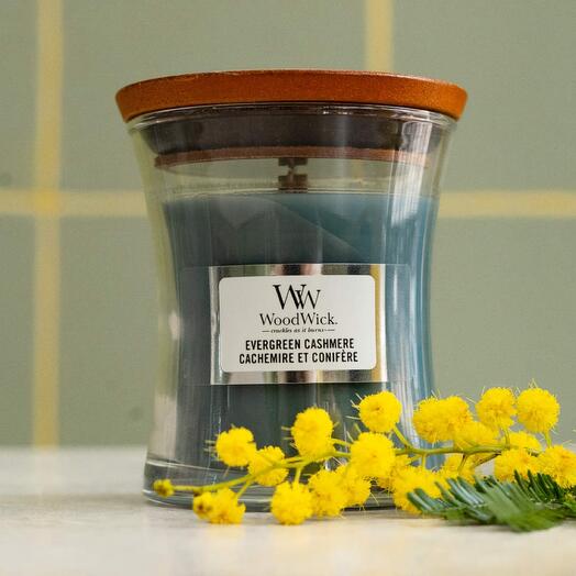 Woodwick Evergreen Cashmere 85g