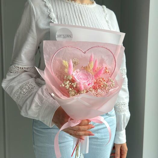 Trockenblumenstrauss "Kleines Wunder"