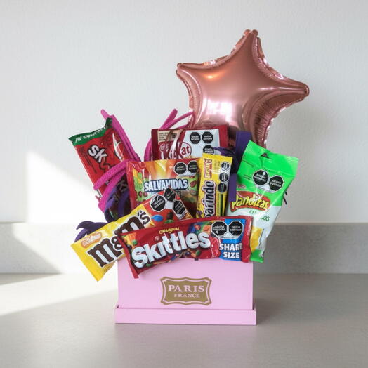 Caja Dulce Estrella de Paris