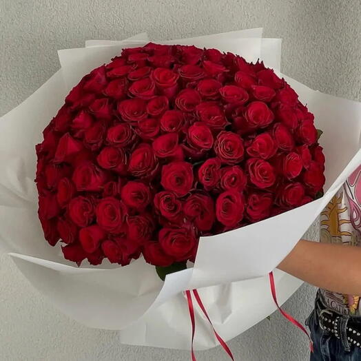 Красные розы Пламя страсти