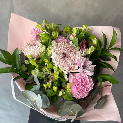 Ramo mixto pequeno rosado