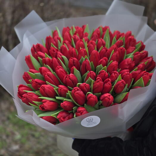 Bouquet "Red Tulips"