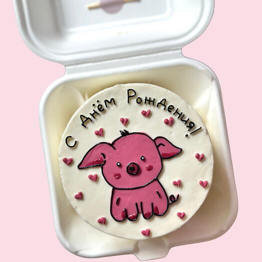 Bento Cake Pig