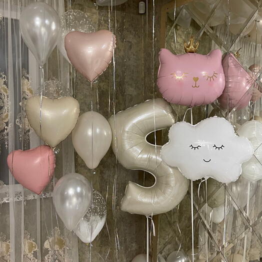 Gentle Set with a Kitty