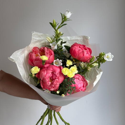 Bouquet Pionies