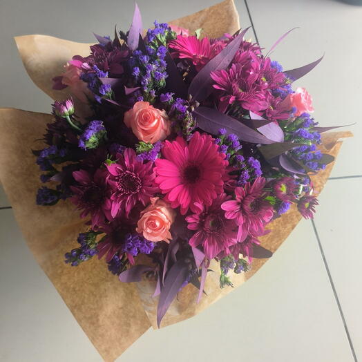 Pink purple posie