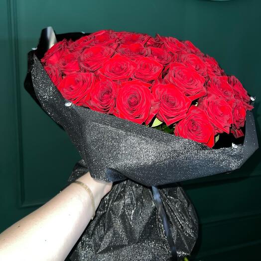 Rote Blumenstraus - 55