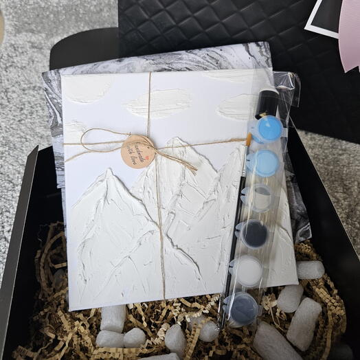 Набор для рисования "Серые горы"