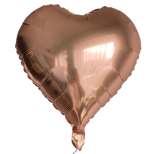 Smile Rose Gold Heart 46 cm