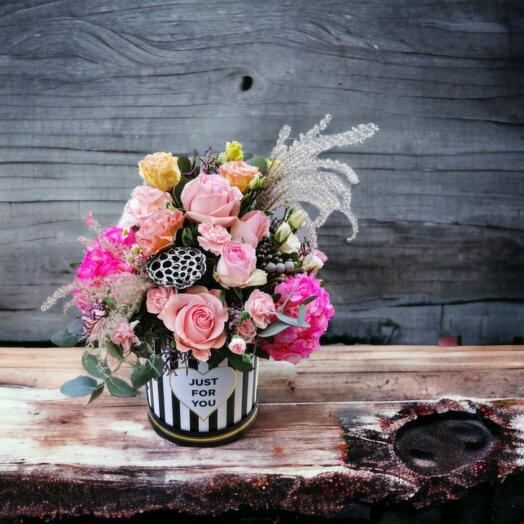 Flower Box "Madmuasel"